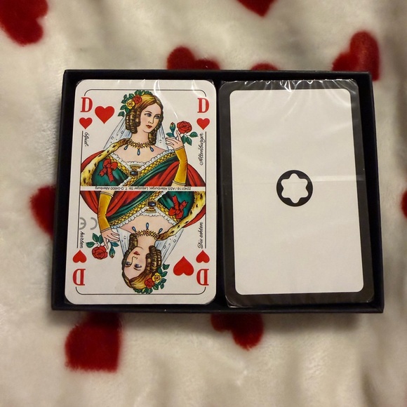 Montblanc Rommé Card Set in Black - Picture 2 of 5